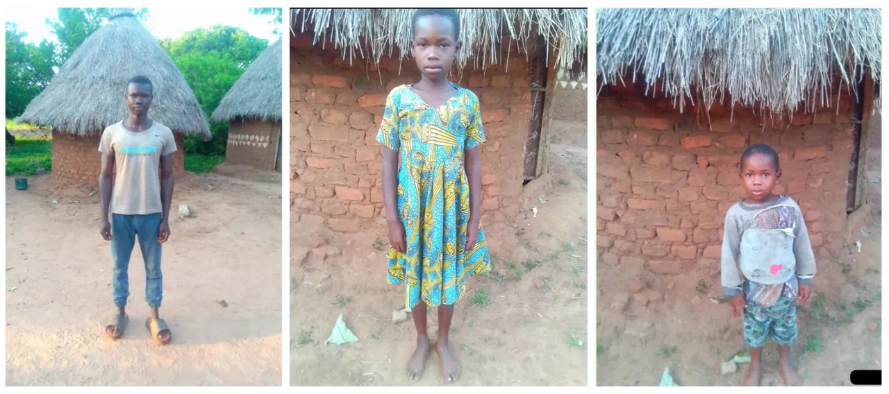 Martha and her siblings receiving family protection and educational sponsorship in Kumi District
